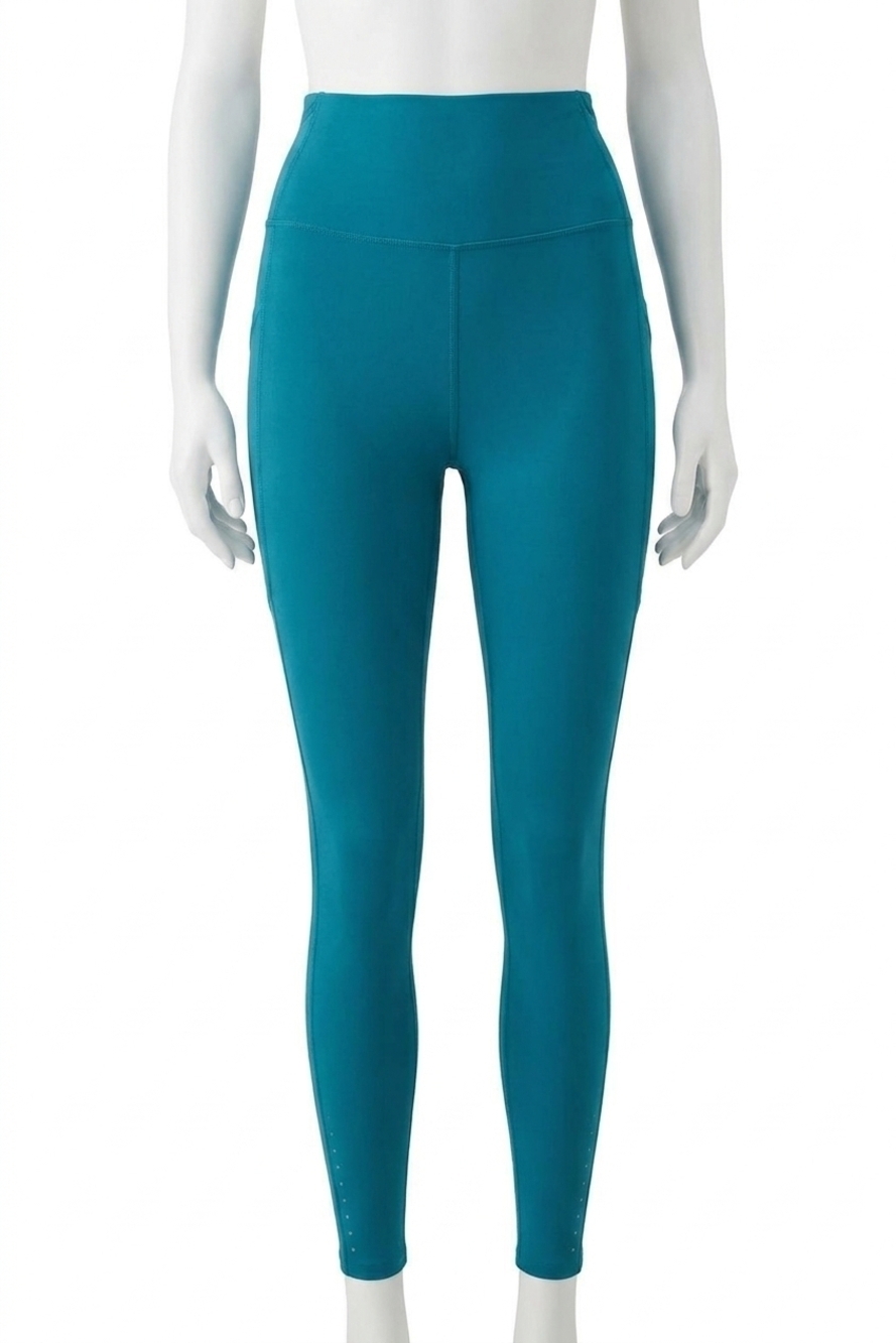 NEW LULULEMON fast and free high rise tight in hawaiian blue